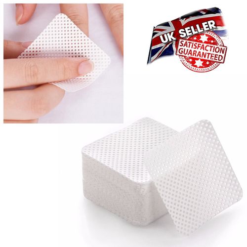 LINT FREE NAIL WIPES MELTBLOWN WIPE ACRYLIC POLISH REMOVER PEDICURE MANICURE UK — image 2