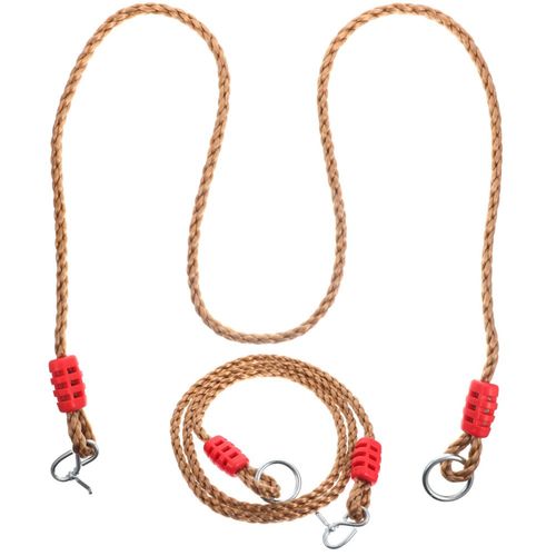 2Pcs Swing Rope Kit with Adjustable Nylon for Tree and Porch Swings — image 2