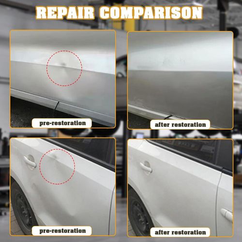 Car Paintless Dent Repair Tool with Pulling Lifter Glue Gun Hail Tab Kit Include — image 2