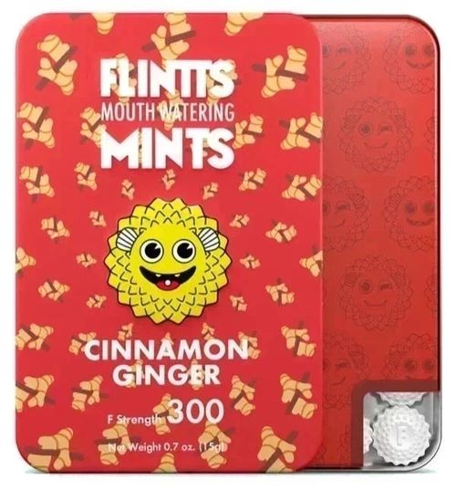 Flintts Mints Dry Mouth Watering Mint Cinnamon Mint Strawberry Cherry Watermelon — image 1