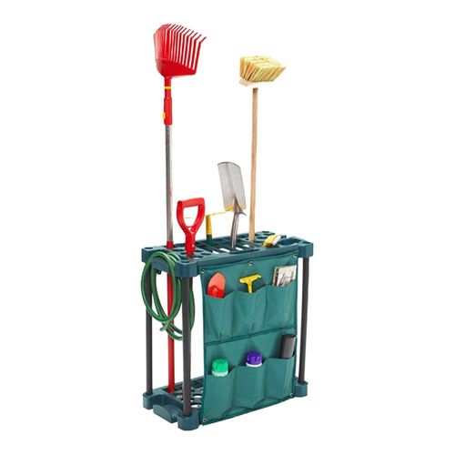 Heavy Duty Garden Tool Organizer Rack Storage Holder Rake Garage Equipments New — image 10