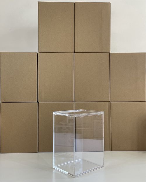 10 x 5mm UV Resistant Acrylic Magentic 4” Funko Pop Stacks Armours - Top Quality — image 1