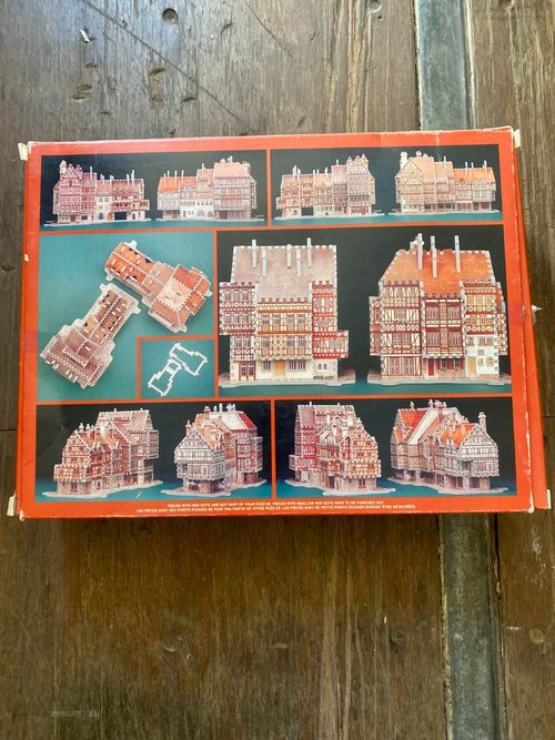 Wrebbit PUZZ 3D Alsace 959 Piece 3D Jigsaw Puzzle Vintage Complete Boxed — image 2