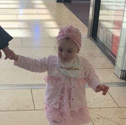 Baby Toddler Turban Hat pink stretch baby hat one size knot hat