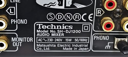 Technics SH-DJ1200 Audio Mixer DMC — image 15