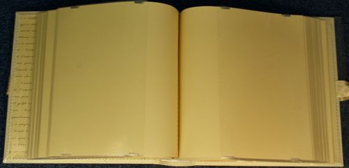 Amore Luxury Wedding Photo Album - Ivory Suede With Rings 100 7x5 Pictures — image 2