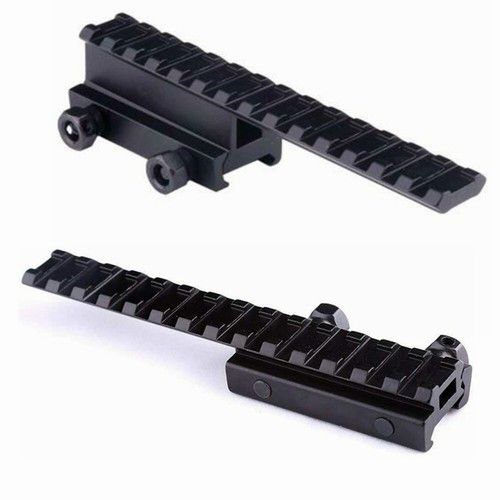20mm Riser Mount Picatinny Rail Scope Extension Riser Base Mount Adapter