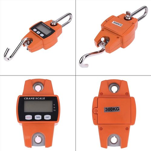300kg Mini Crane Scale Portable LCD Digital Electronic Hook Hanging Weight Tool — image 3