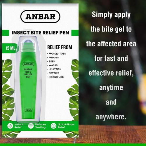 Insect Bite Relief Pen, 15 mL, Fast Acting, Deet Free, Gentle for All Ages — image 3