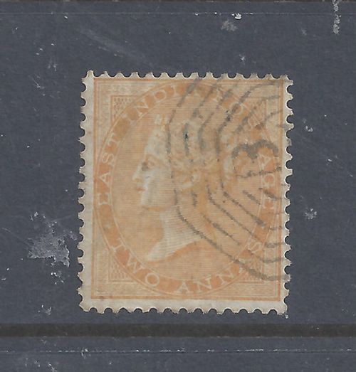 STRAITS SETTLEMENTS -SINGAPORE  1856 2a. YELLOW-BUFF  (EAST INDIA)  SG Z73
