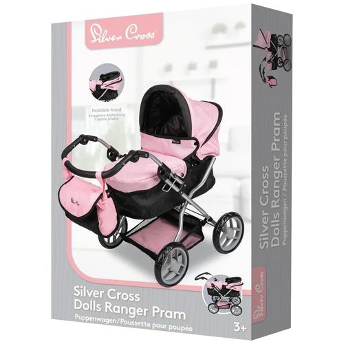 Silver Cross Dolls Ranger Pram Stroller Pushchair Buggy Girls Kids Fun Toy NEW — image 9