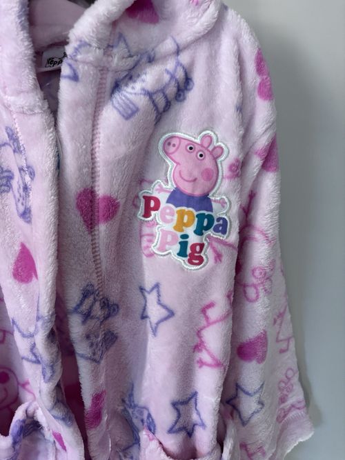 Peppa Pig Dressing Gown Age 1 - 2 Years Old. — image 3