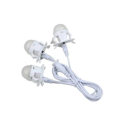 Lemax Three LED Light String Moonlander Bulbs for Christmas Villages (44342)