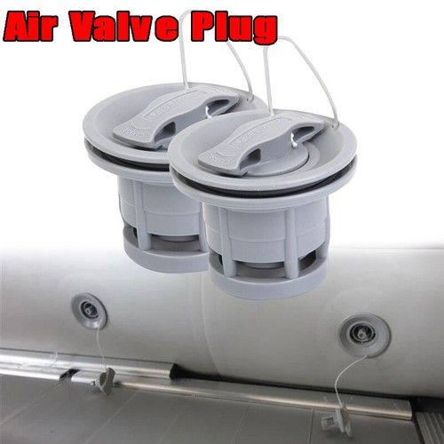 2x Replacement Air Valve Plug For Inflatable Boat Raft Dinghy Kayak Canoe Tool
