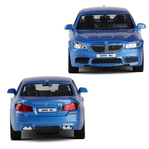 1:36 BMW M5 Model Car Metal Diecast Toy Vehicle Kids Toys for Boys Gifts Blue — image 4
