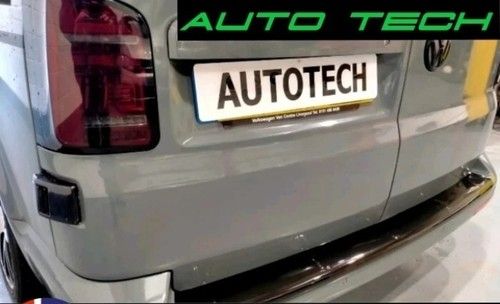 Fits VW T5 T5.1 T6 T6.1  Transporter REAR BUMPER PROTECTOR ABS GLOSS 03-24