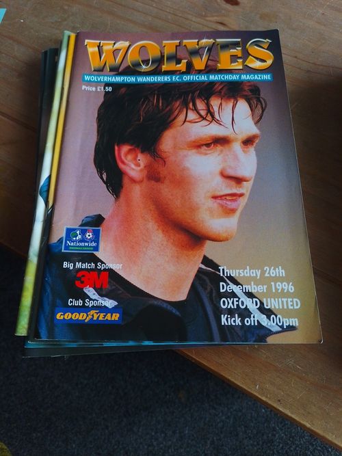 25 X 1996/1997 WOLVES PROGRAMMES WOLVERHAMPTON WANDERERS league & Cup Homes  — image 17