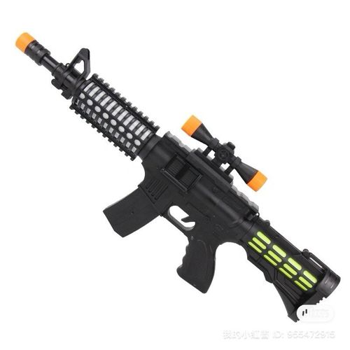 Kids Military MP5 Toy Gun Flashing Lights & Sounds Boys Girls Army Role Play Uk — image 4