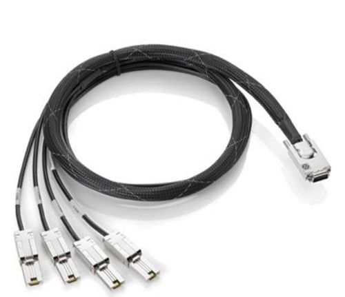 HP AH587A External SAS to Mini SAS Fanout Cable 445892-001