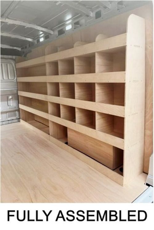 Ford Transit Van Shelving Racking L2 MWB 2014-2026 Mk8 System Case Storage Unit