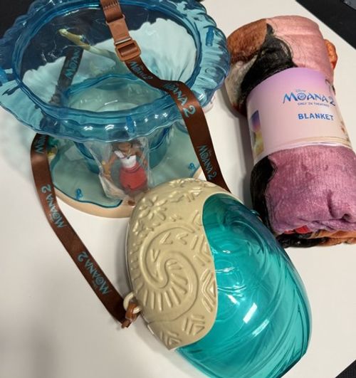 Disney Moana Cinemark EXCLUSIVE Wave Popcorn Bucket 2024 SEALED & RARE