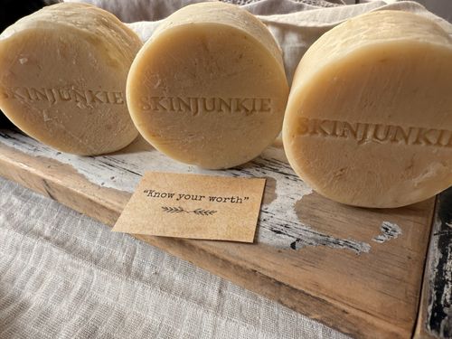 Organic 3 Excema  Shampoo Body Bar 3 Bar Baby Toddler Skin Gentle Handcrafted — image 1