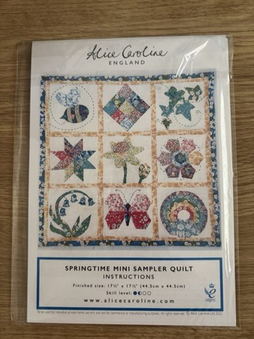 Alice Caroline Springtime Mini Sampler Quilt Pattern 