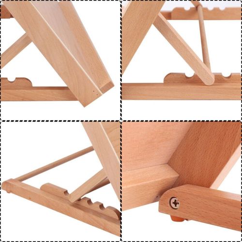 Art drawing board Adjustable drawing sketching board wood paint tool Portable — image 7