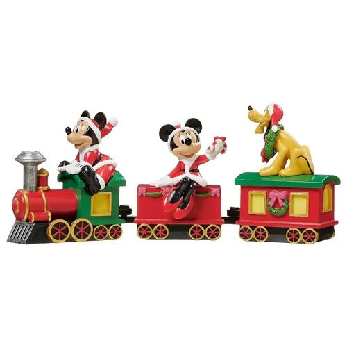 Disney 13-Piece Christmas Holiday Village with Lights & Music ***NEW & BOXED*** — image 4