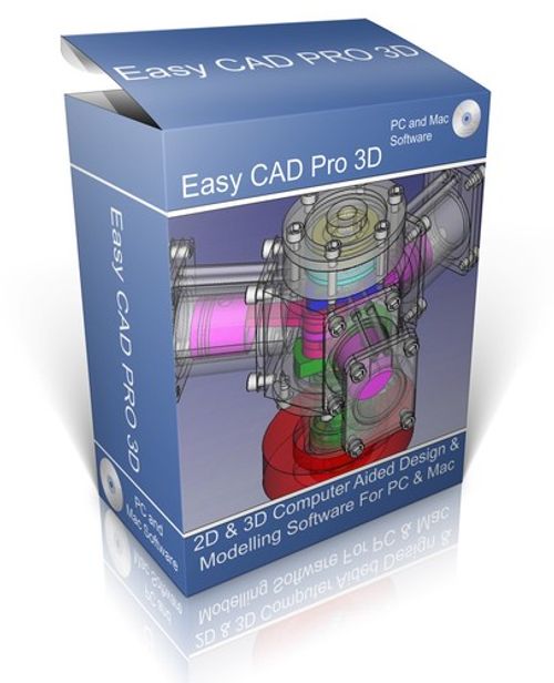 2D & 3D Modelling Suite on CD. Professional Computer Aided Design CAD Software