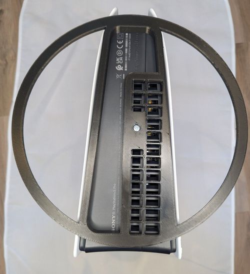 Sony Playstation 5 Pro - AIRFLOW OPTIMISED - Vertical Stand PS5 with Screw BLACK — image 2