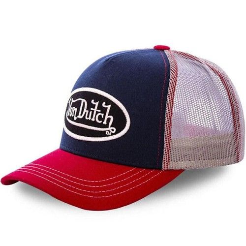 Von Dutch Baseball Cap Breathable Embroidered Mesh Hat Trucker Hat Sport Unisex