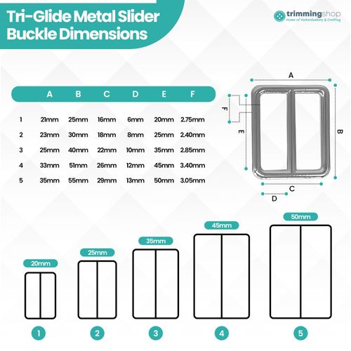 Tri Glide Buckles Strap Slider Webbing Strap Adjuster Fasteners for DIY Backpack — image 2