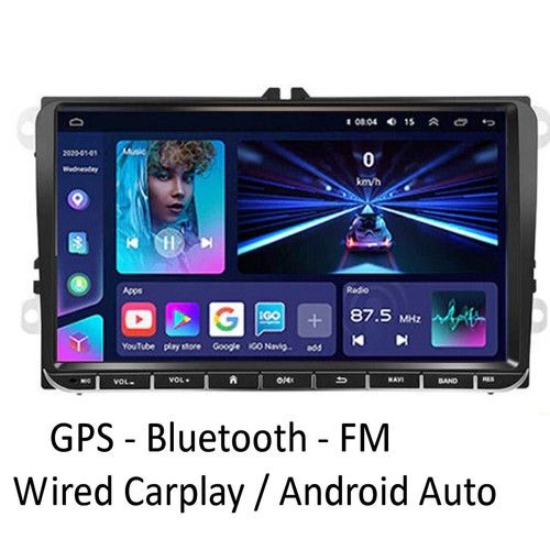 Volkswagen EOS 2007-2014 GPS WIRELESS CARPLAY / ANDROID AUTO   VW 4x4 MAPS