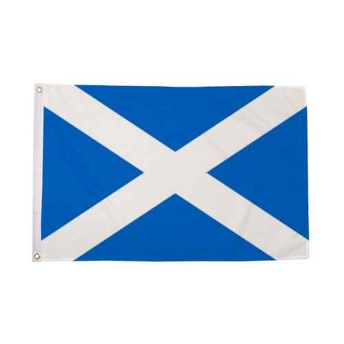 St. Andrew's Scotland Flag Light Blue | Scottish Saltire Banner | Fast Shipping