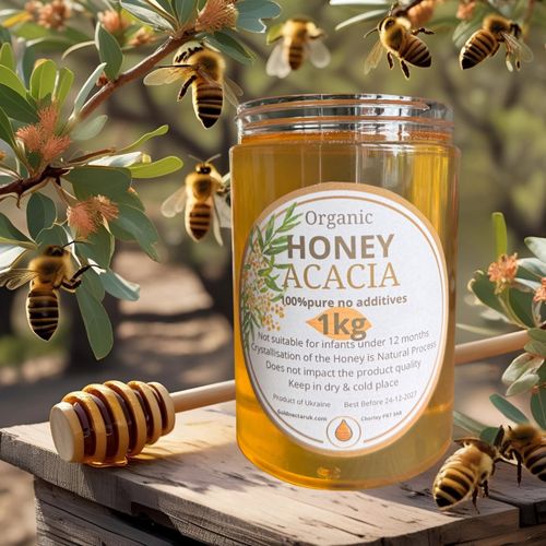 1kg ACACIA HONEY 100% NATURAL PURE RAW ORGANIC LIQUID (NEW HARVEST) UNPROCESSED  — image 3