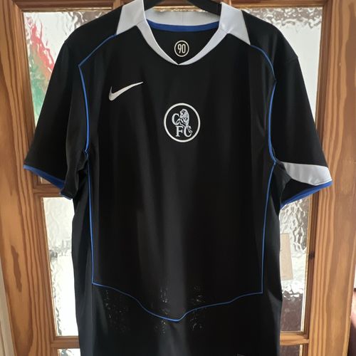 Chelsea FC Nike Dri-FIT Signed Football Shirt NETO 7 Men’s M Beckett Witness — image 4