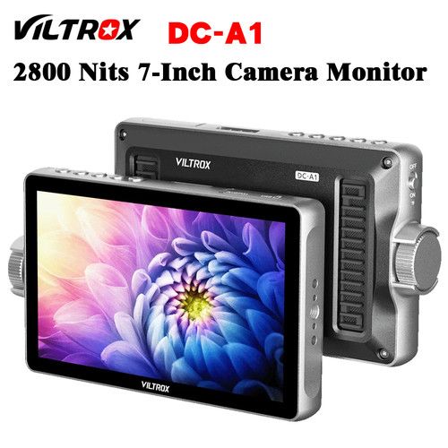 Viltrox DC-A1 2800 Nits 7-Inch Camera Monitor – 1080P 4K 60Hz, Touchscreen, NP-F