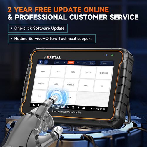 Foxwell Diagnostic Tool OBD2 Scanner All Systems DPF TPMS Injector Oil EPB ABS — image 9