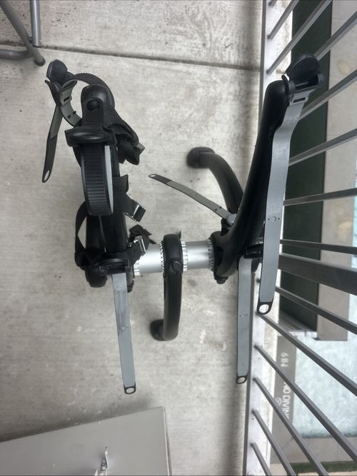 Saris Bones Car Trunk Bicycle Rack Carrier, Mounts 2 Bikes, Black — image 2