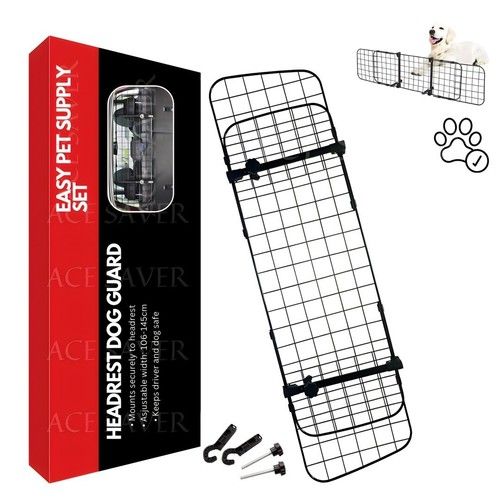 LAND ROVER DISCOVERY 2 3 4 SPORT Dog Guard Mesh Headrest Safety Pet Barrier