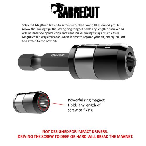 5 Strong Magnetic Screw Screwdriver Drill Bits Holders For Makita Irwin Hex Bits — image 6
