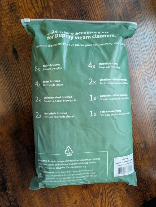 Dupray Advanced Cleaning Pack 24 Piece Steam Cleaner Accessory Kit NEW — image 2