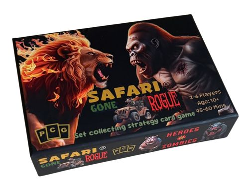 Safari Gone Rogue - Addictive Family Strategy Card Game - 2-6 Players - Ages 10+ — image 1