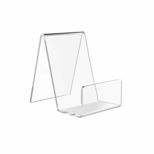 Book, Plate, Phone, Tablet Acrylic Display Stand Perspex Retail Cookbook Holder