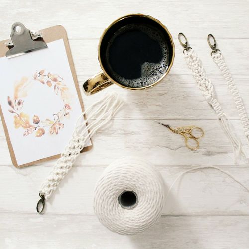 2mm 3mm 5mm Natural Craft Macramé Cotton String Artisan Thread Twisted Cord — image 2