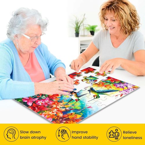 6 Pack 36 Large Piece Puzzle for Adults - Dementia Alzheimer's Products and Acti — image 7