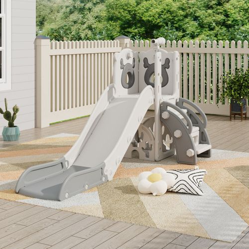 Kids Slide Toddler Baby Slide Playground Climber Toy Indoor Outdoor Plays Set UK — image 3