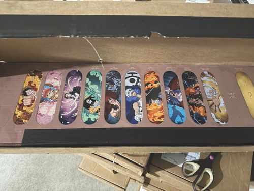 IN HAND Bear Walker x One Piece Skateboard Blind Box Sealed Deck + Promo Card!! — image 4
