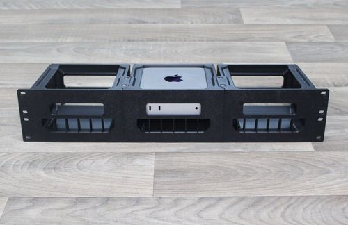 2U Rack Mount for 2024 M4 Mac Mini with Optimized Airflow & Front Power Button — image 2